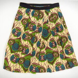 Marni for H&M Tribal Patterned Skirt Premier Collaboration Sz 8